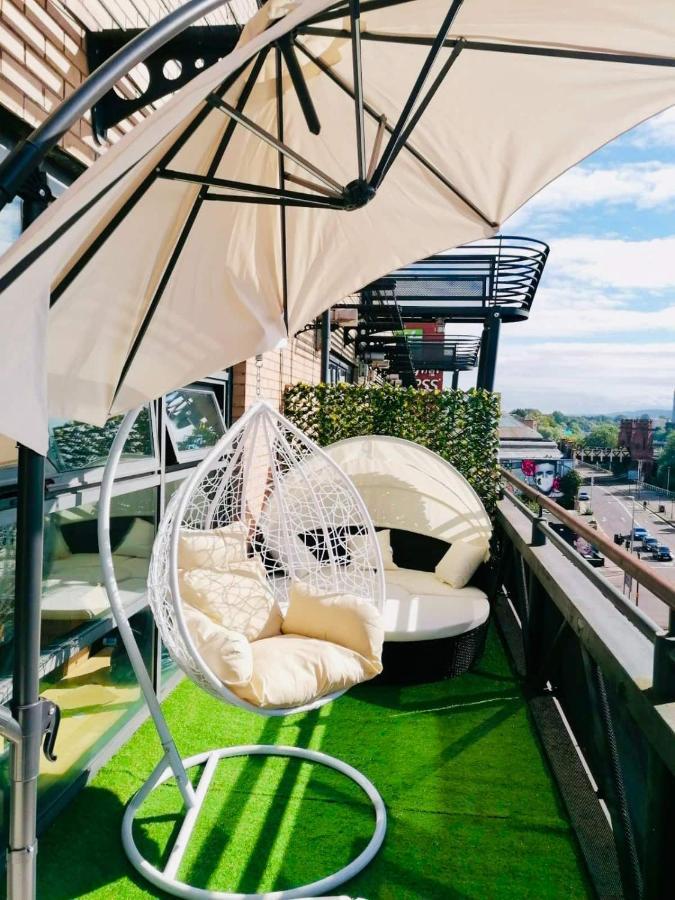 Glasgow City Centre G1 Penthouse With Riverviews - Duplex Exterior photo
