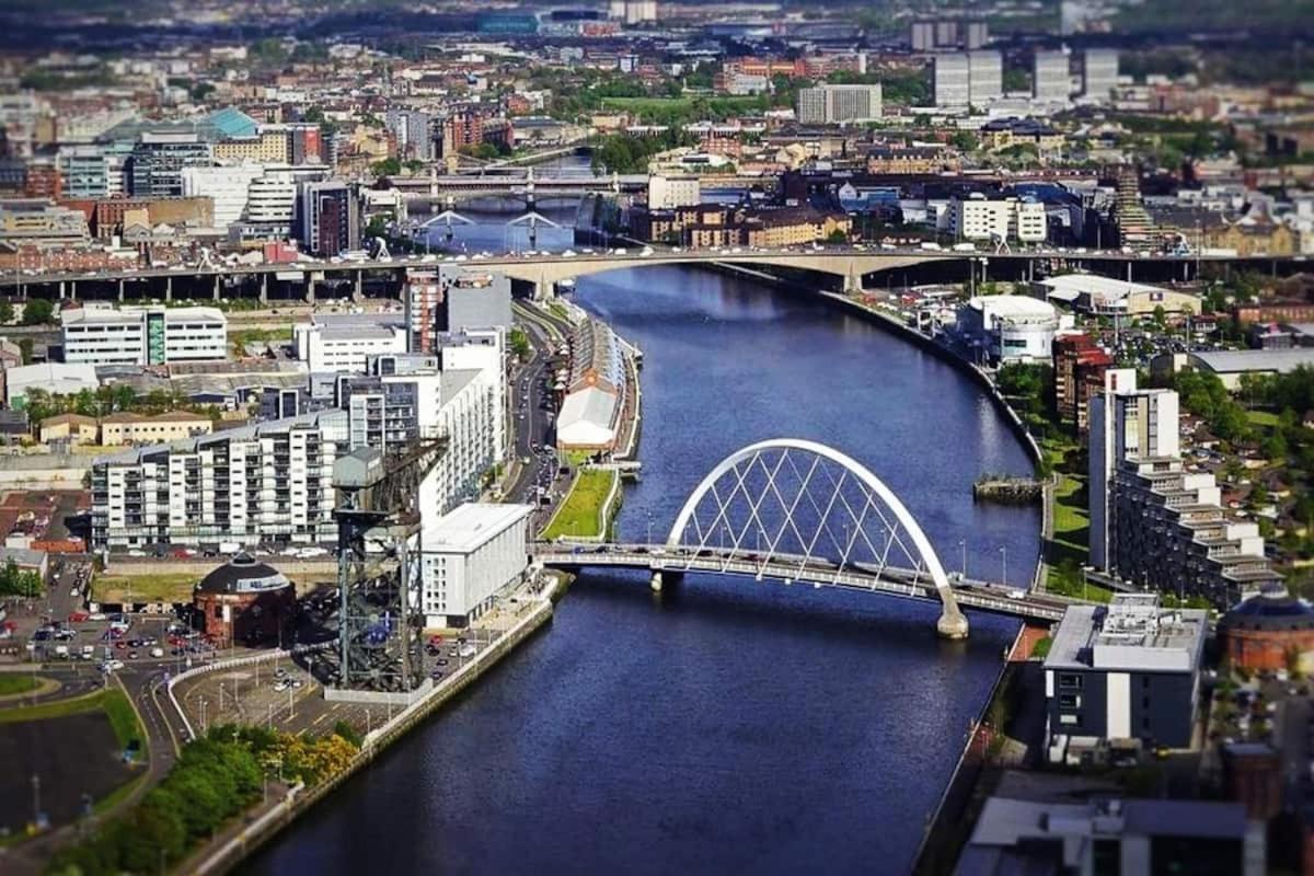Glasgow City Centre G1 Penthouse With Riverviews - Duplex Exterior photo